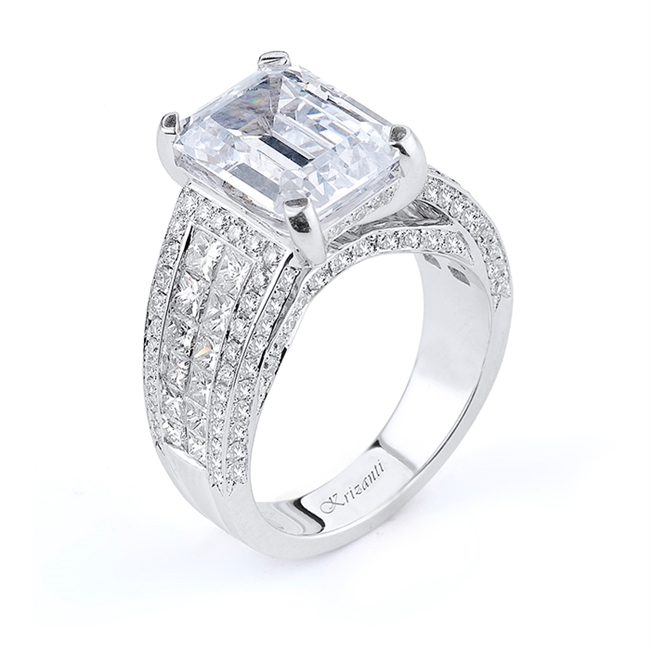 18KTW INVISIBLE SET, ENGAGEMENT RING 2.28CT